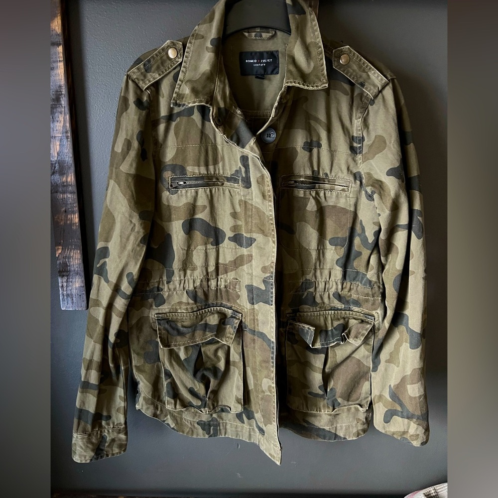 Camo Jacket by Romeo & Juliet Couture